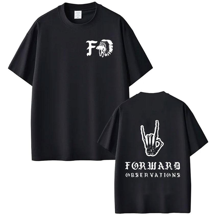 Forward Observations Group Skeleton Tshirt Unisex Women Clothing Fashion Oversized Casual Short Sleeve T Shirt Harajuku Streetwear