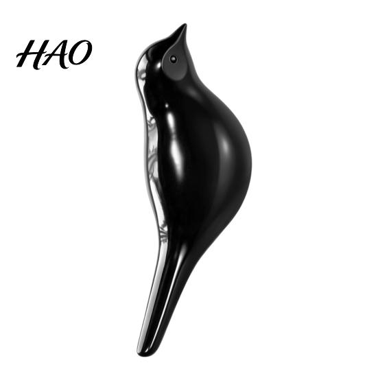 Heavy Duty Resin Hooks Bird Wall Hook, Mounted Space Saving Shape Organizer Unique Design Decorative Hanger for Coats Hats And Towels Rustic Home