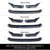 For Honda Civic FL5 2022+ Front LIp Splitters Civic Type R ABS Carbon Fiber Front Lip Car Body Kit Honda Accessories akz256