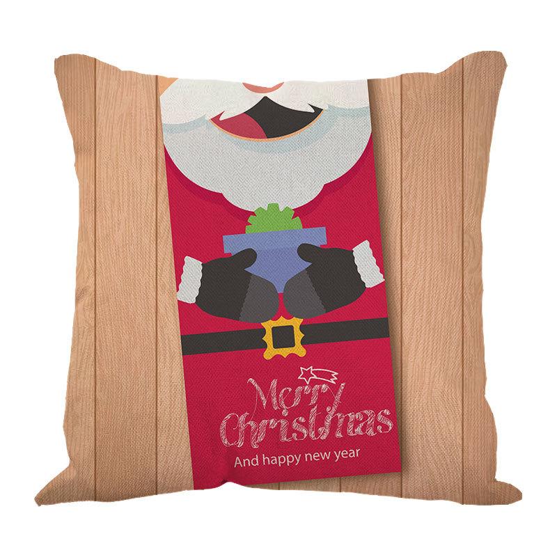 New Linen Christmas Pillows Linen Cushion Pillow Cover Pillow Pillow Car Pillow Sofa Pillow Cover