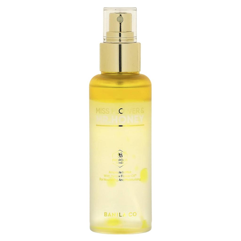 BANILA CO Miss Flower & Mr. Honey Propolis Rejuvenating Ampoule Mist, 99ml (3.34fl Oz)