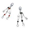 Cool Rock Style Guitar Bead Cellphone Strap Keyring Beads Phone Charm Guitar Bead Keychain for Fashion Accessories