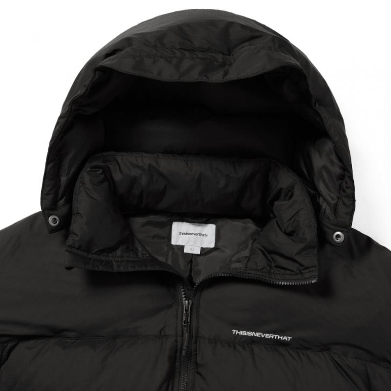 ThIs Is Never That Multi Ripstop Down Puffer Jacket Black