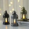 European Retro Plastic Style Portable Electronic Wax Stand for Home and Restaurant Holiday Decoration