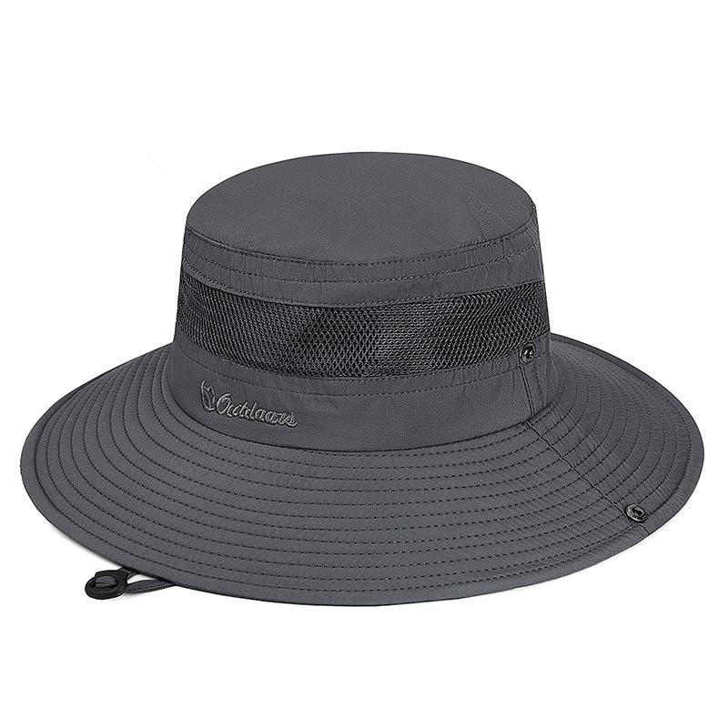 Hiking Hats for Men and Women Jungle Adventure Travel Breathable Wide-brimmed Lightweight and Foldable Sun Protection Hats