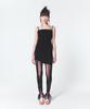 INPREP Raw Edge Mini Dress Black