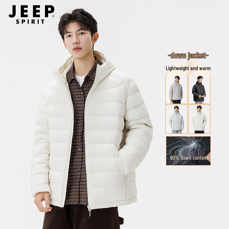 

JEEP SPIRIT Unisex Hooded Lightweight Down Jacket XL