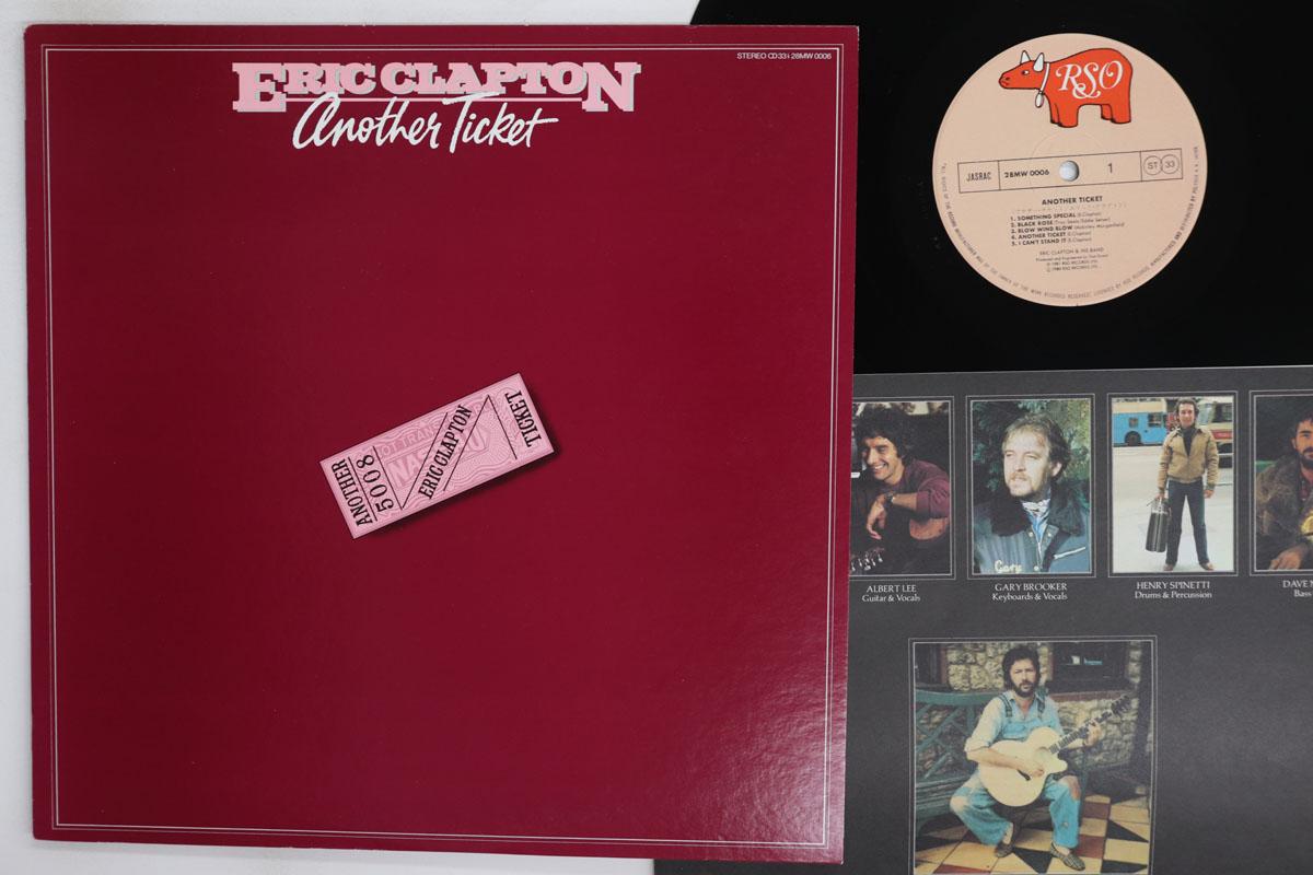 LP Record ERIC CLAPTON Another Ticket 28MW0006 RSO 1981 Japan Rock Used