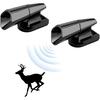 Wind Deer Alert Ultrasonic Whistle for Vehicle Safety, Protects Animals from Injury with Its Easy Installation and Its