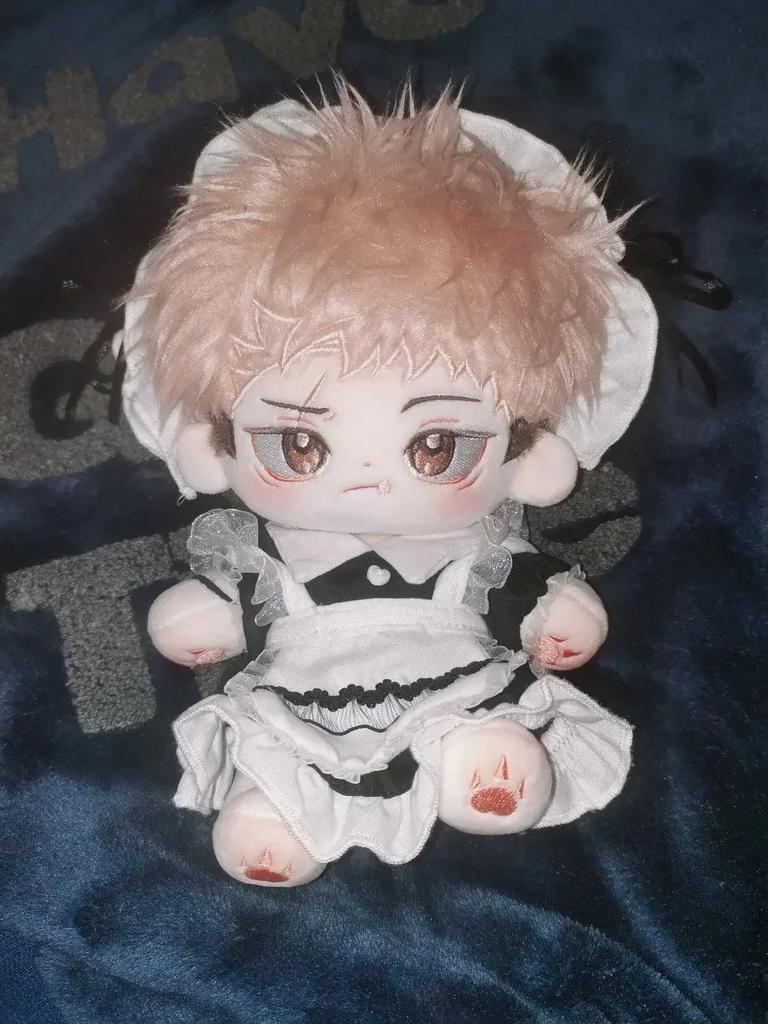 20cm Jujutsu Kaisen Itadori Yuji Anime Game Attribute Handsome Kawaii Monster Cotton Stuffed Body Cosplay Xmas Gift