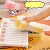 Gradual Gradient Macaron Color Mini Cat Paw Easy-to-use Stapler for Student Office Portable Binding Supplies Stapler