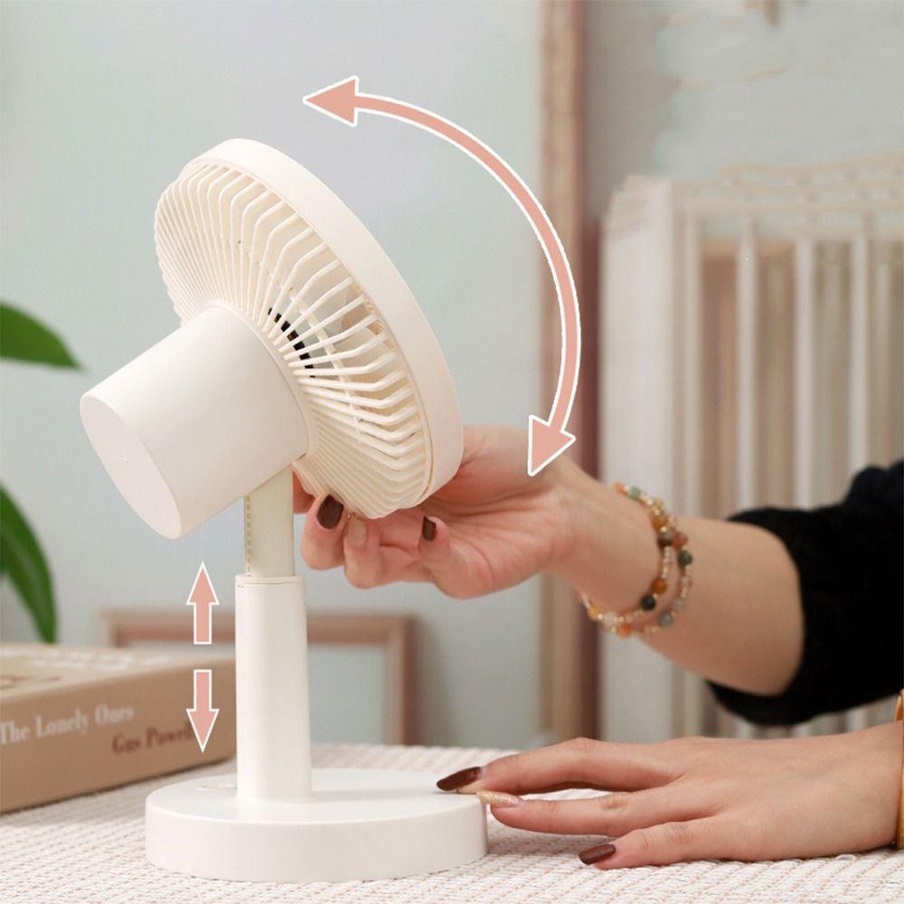 Rechargeable Air Conditioner Cooling Fan 3rd Gear Portable Electric Fan  Home Decor