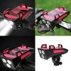 Bicycles Front Lamp Cycling Head Lamp Head Light Rechargeable Bikes Front Light Watertight Bicycles Handlebar Flashlight