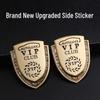 Jaguar XF XFL XE F-PACE XJ XJL 3D Metall Auto Schutz Seiten Emblem Aufkleber