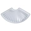 Easy To Clean Multifunctional Fan Shape Silicone Mold for Individualized Heat Resistant Trays and Decorative Pieces