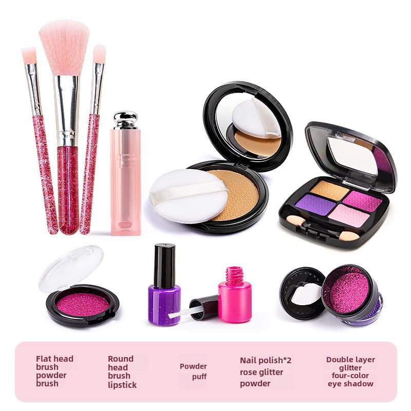 2025 Cross-Border Girl's Toy Makeup and Dressing Set