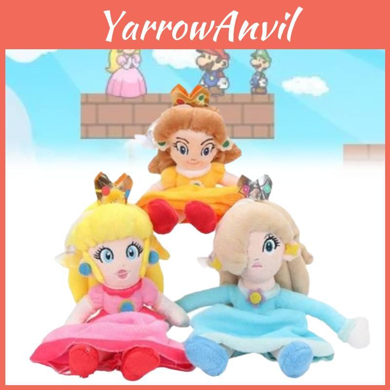 Rozkošný nový Super Mario Bros. Princezna Peach Daisy Rosalina Plyšová panenka Vycpávaná hračka 8 palců