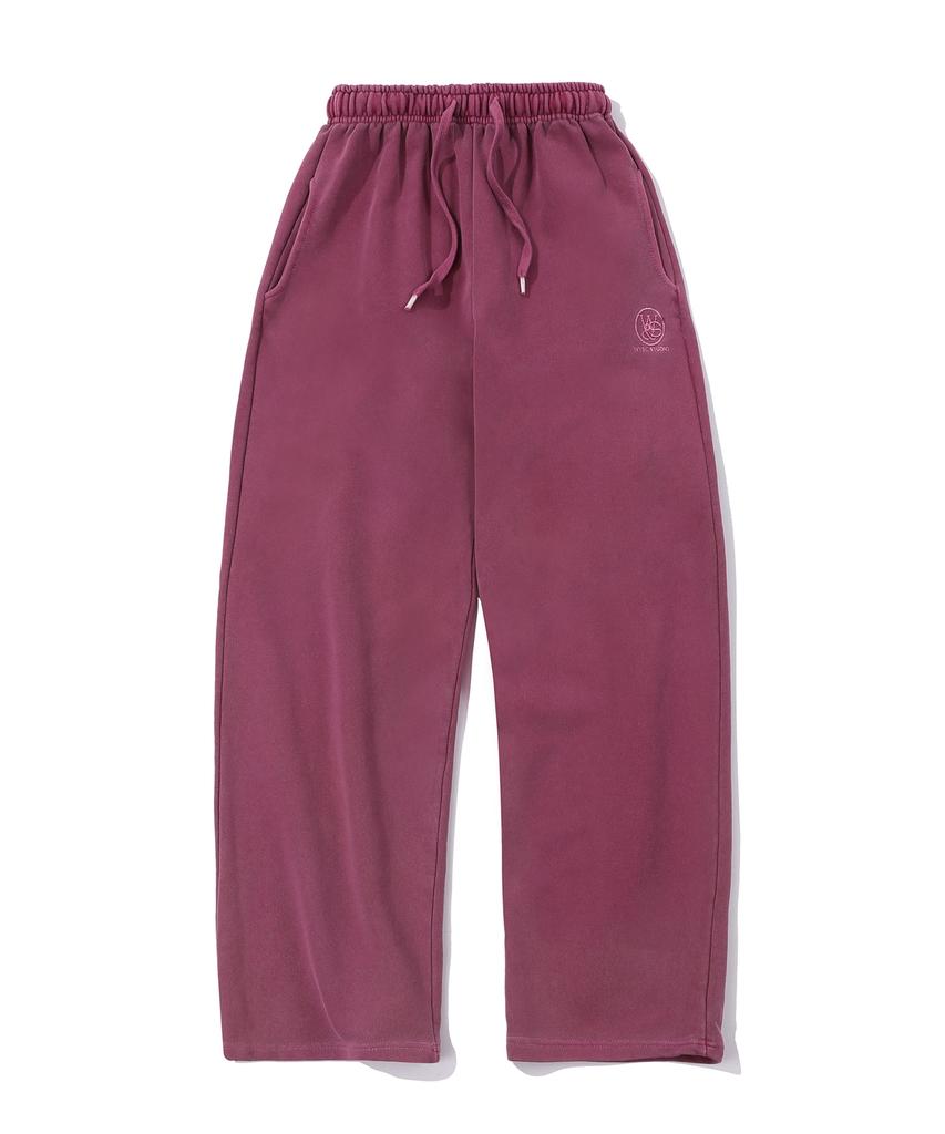 Wise Pigment Symbol Logo Sweatpants Pink