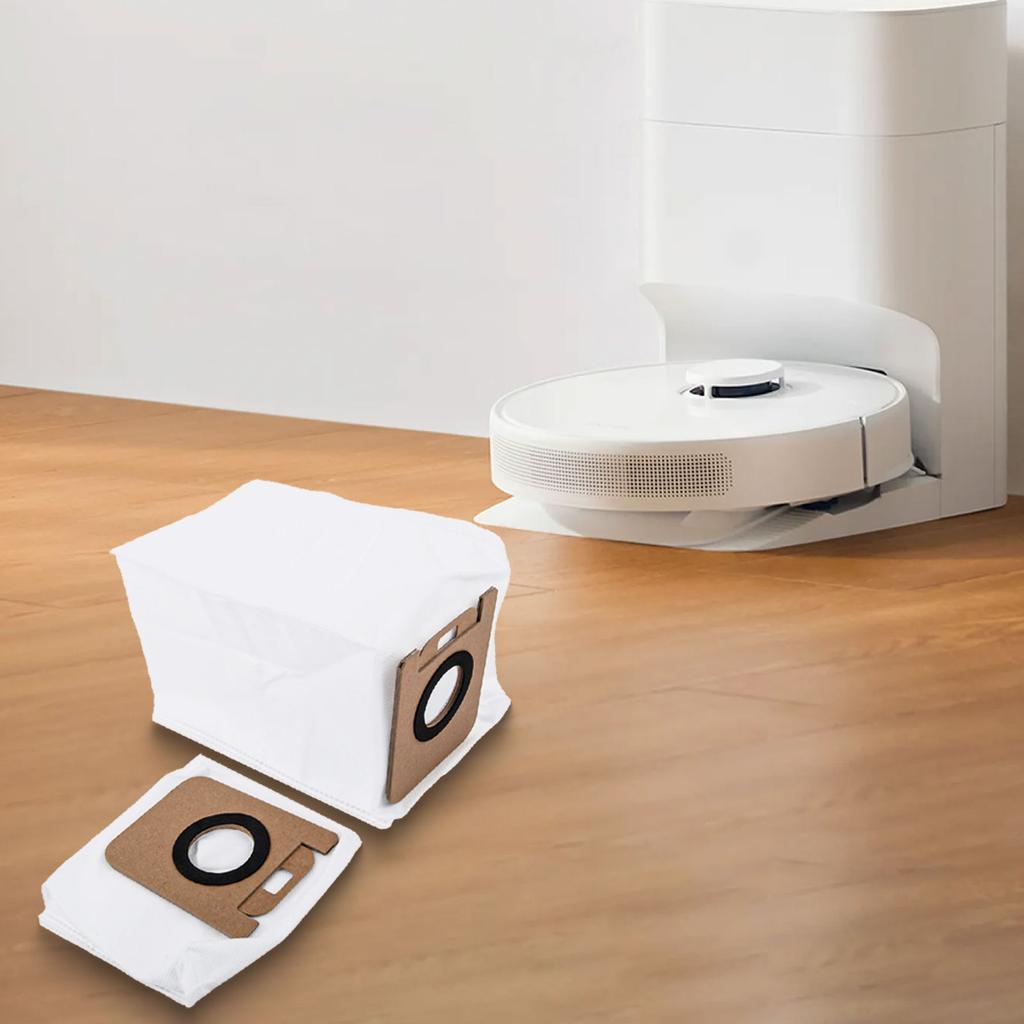 Easy To Replace Vacuum Dust Bags Cleaning Accessory Efficient Filtration D10 Plus Dust Capture Hygienic Floors Long-lasting Bags