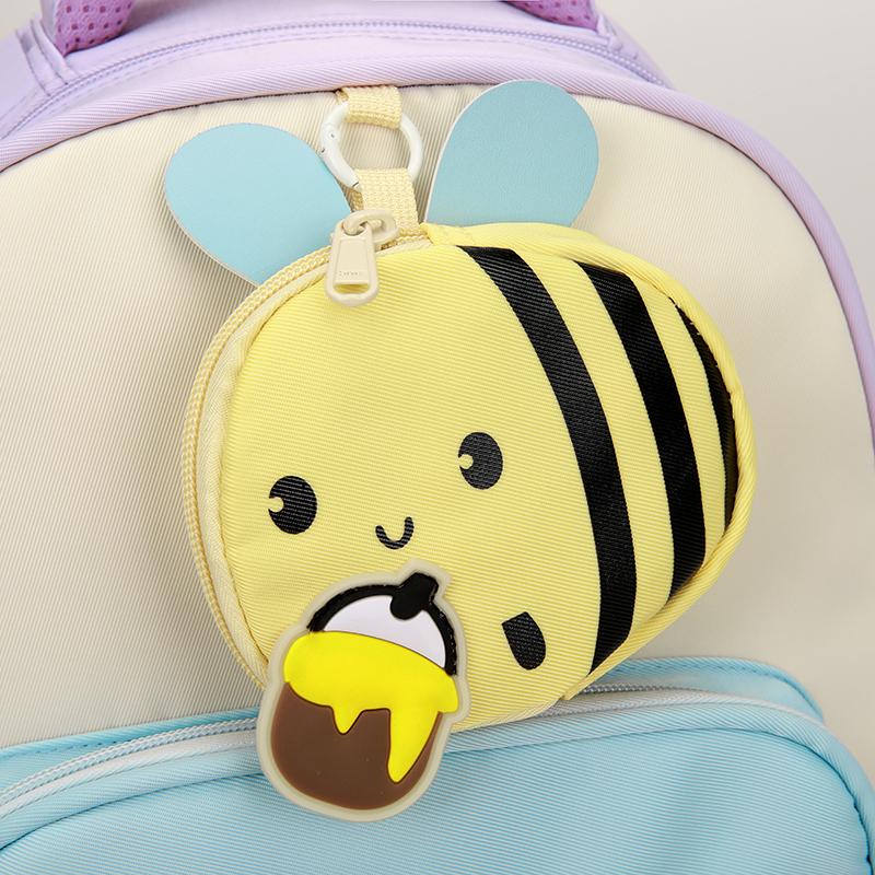 Kindergarten Schoolbag Girl's Cartoon Bee Backpack Lightweight Backpack