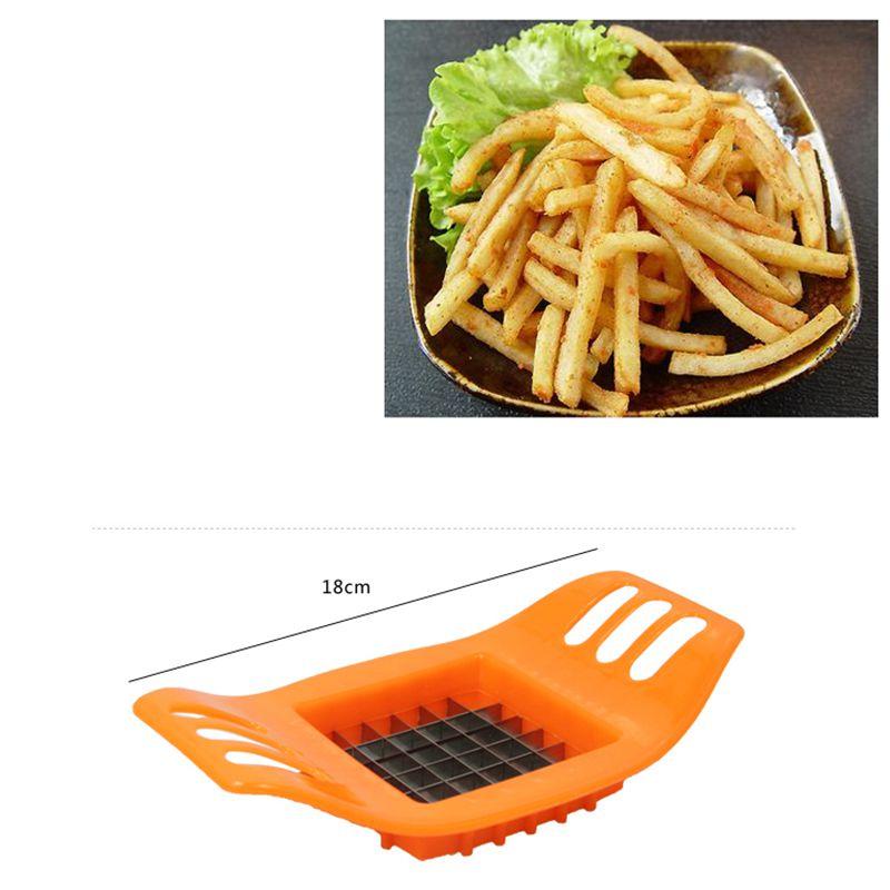 Fry French Potato Chip Cut Cutter Fruit Slicer Chopper Chipper Easy To Use Blade