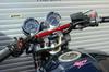 POSH FAITH Adjustable Handlebar Brace Adjustable Shaft Kit, Length 147-228mm, Red, 030367-02