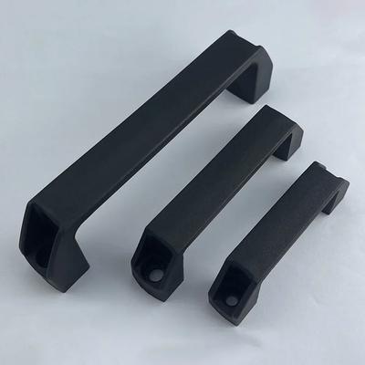 2PCS Black Handles Furniture Drawer Handles Plastic Industrial Cabinet Handles Wardrobe Closet Knob Cabinet Pulls Hardware