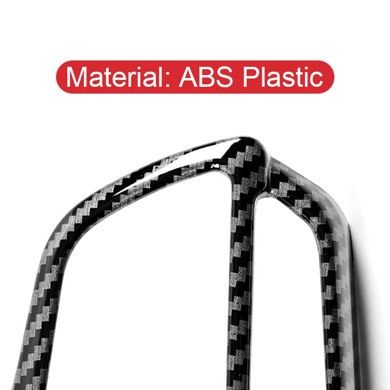 Autocolant ABS pentru acoperirea panoului de buton al volanului auto pentru Toyota Highlander XU70 Kluger 2020 2021 2022 2023 Accesorii hibride