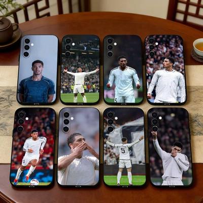 J-Jude Bellingham Phone Case Black Silicone Soft For Samsung Galaxy A73,A72,A71,A70,A53,A52,A51
