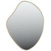 VidaXL Wall Mirror Makeup Vanity Cosmetic Bedroom Decoration Bathroom Living Room Interior Gold 348250