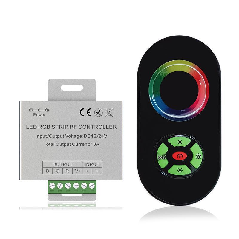 LED Controller Touch Remote: Full Color Dimmer for Ambient Light