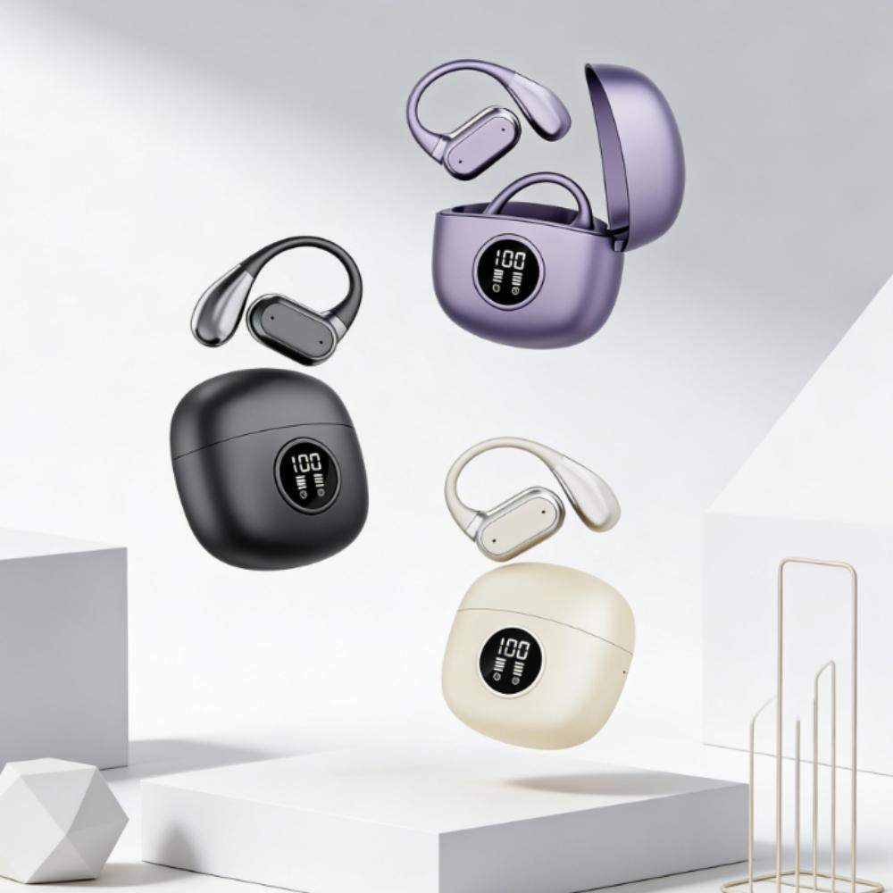 Xiaomi New TWS Clip-on Sports Headphones Fasion Comfortable Headset Music Deep Bass Hanging Earbuds Apply To Smartphones