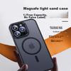 IPhone 15 Case, Apple IPhone 15, MagSafe Magnetic Wireless Charging, Ultra-Thin Shockproof Skin-Friendly Frosted Semi-Transparent, Absolute Purple