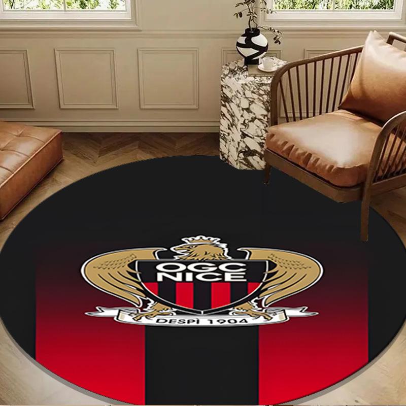 Ogc Nice Crest Artwork Round mat Home Decor, Chair rug For livingroom,Bedroom, doormat home decor Birthday Gift Christmas Gifts