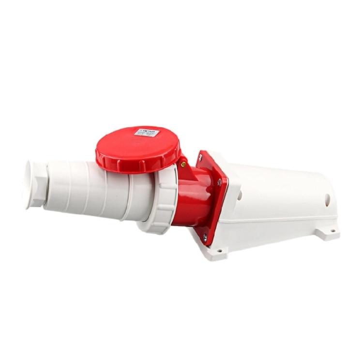 Multipurpose 3 Phase Industrial Electrical Connectors 5 Wire 380V 63A Rating IP67 Designs Accessory for Machinery