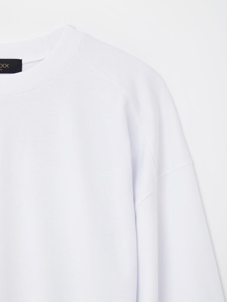 IKALOOK Loose Fit Supima Cotton Long Sleeve T-Shirt Ctee108