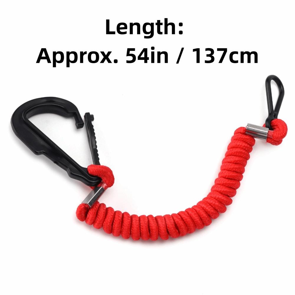 Red Safety Lanyard 15920A54 Security Tool for Mercruiser Emergency Marine Application