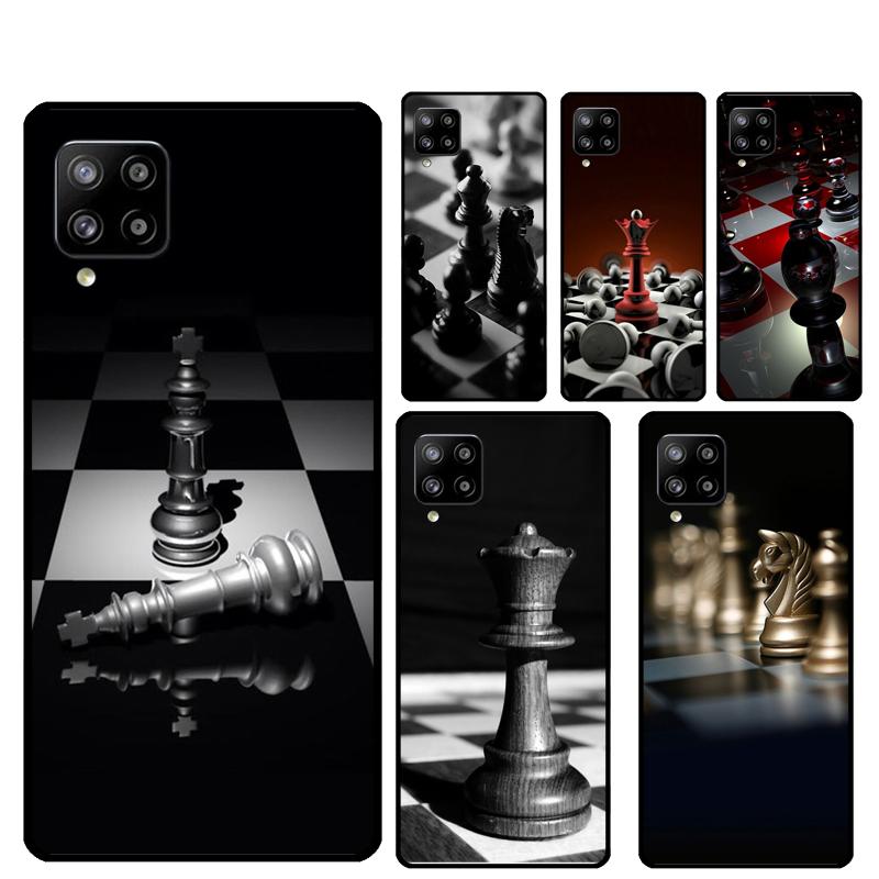 Chess Pieces For Samsung Galaxy A55 A35 A15 A36 A56 A26 A16 A22 A32 A52 A54 A34 A53 A33 A13 A06 A05 Case