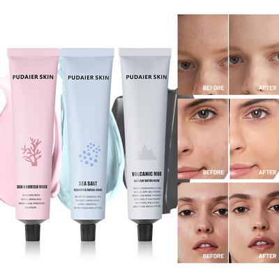 Deniz Tuzu Volkanik Çamur Temizleme Maskesi Nemlendirici Maske Uygulayın Dondurucu Maske Peeling Çamur Maskesi