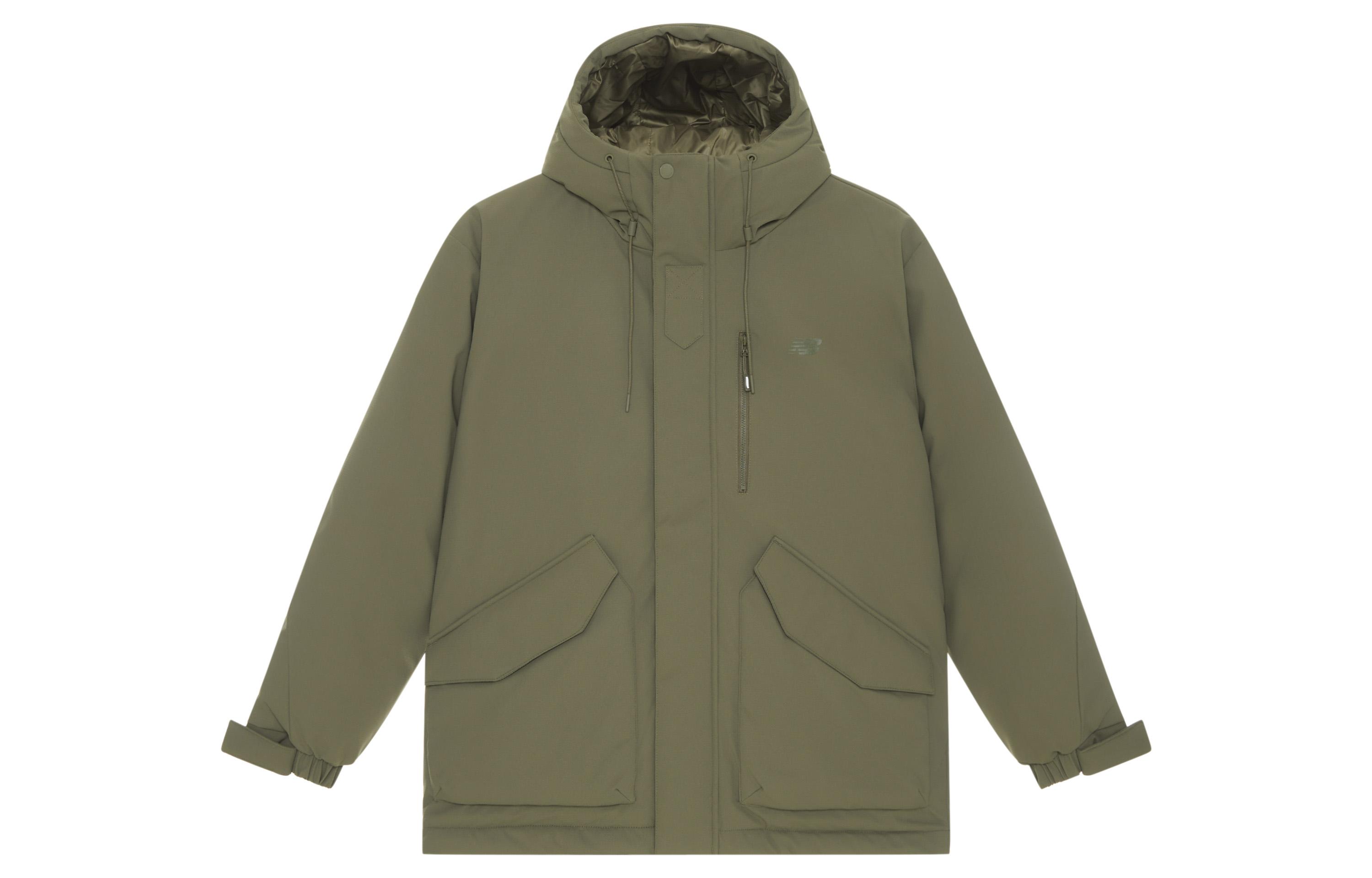 New Balance Sports Life Collection Parka Down Jacket Men s Army Green AMJ44312-DRC M