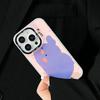Cute Pig Phone Case For iPhone 15 Case iPhone 11 12 13 14 Pro Max 7 8 15 Plus XR XS X SE Shockproof Soft Gradient Laser Cover