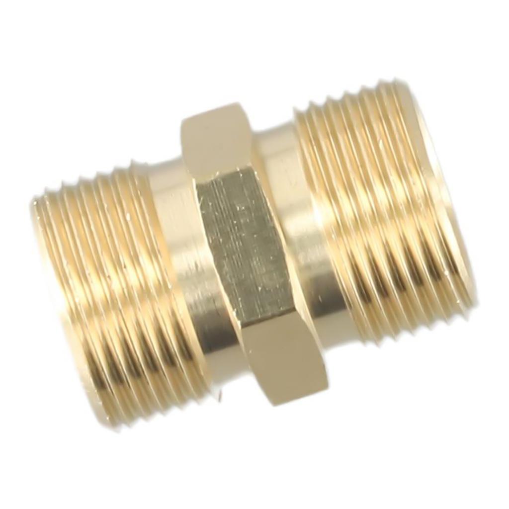 1 Pcs High Pressure Washer Hose Extension Connector M22 14 Mm To 15 Mm Male Thread Female Garden Tool Accessories