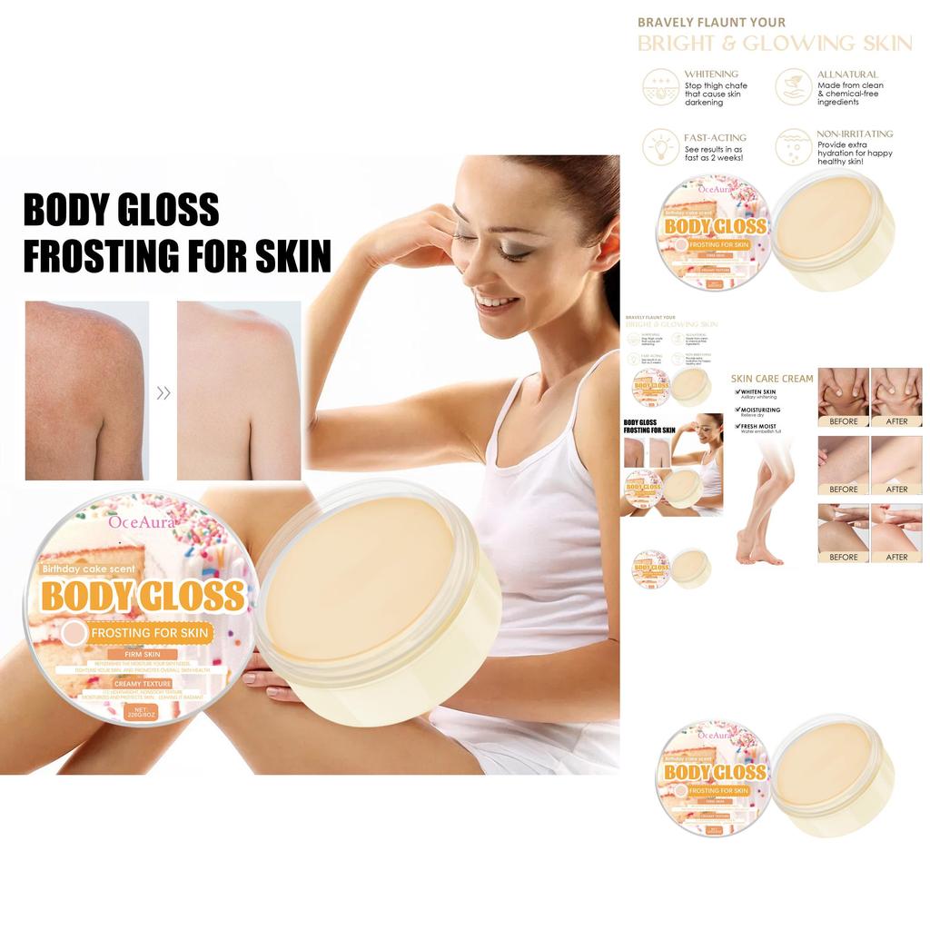 Oceaura Birthday Cake Body Moisturizing Cream Luxurious Hydration For Smooth Skin