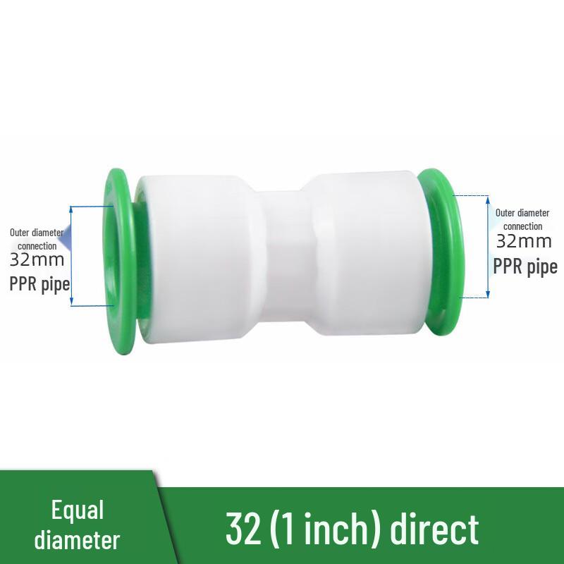 Andatong No-Melt PPR Quick Connect Water Pipe Fitting