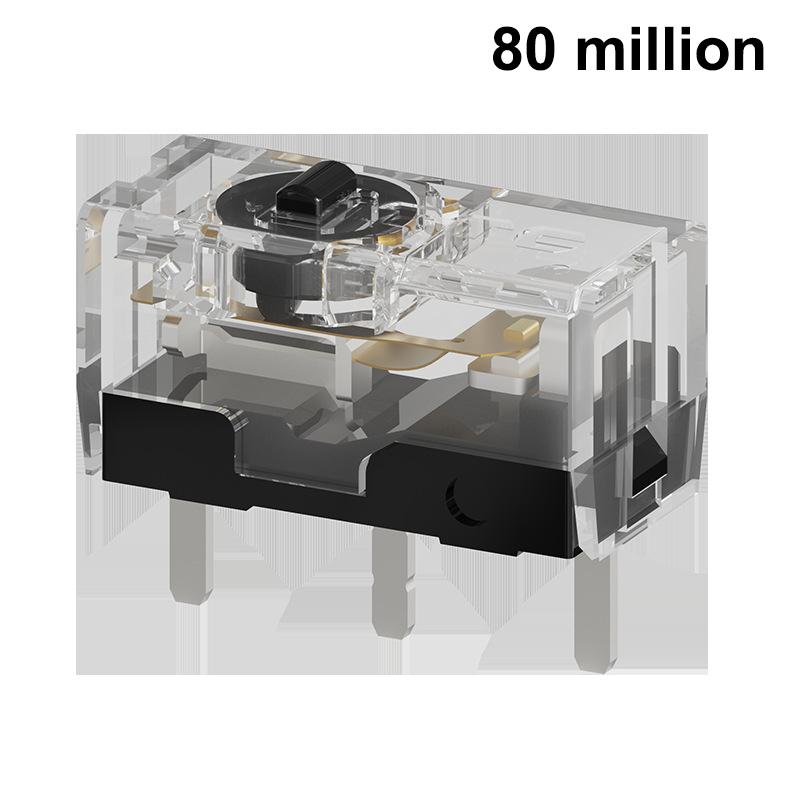 1Pcs Dustproof Ttc Micro Switch Gold Contactor Ttc 80 Million Clicklife Computer Mouse Left Right Micro Swicth Button