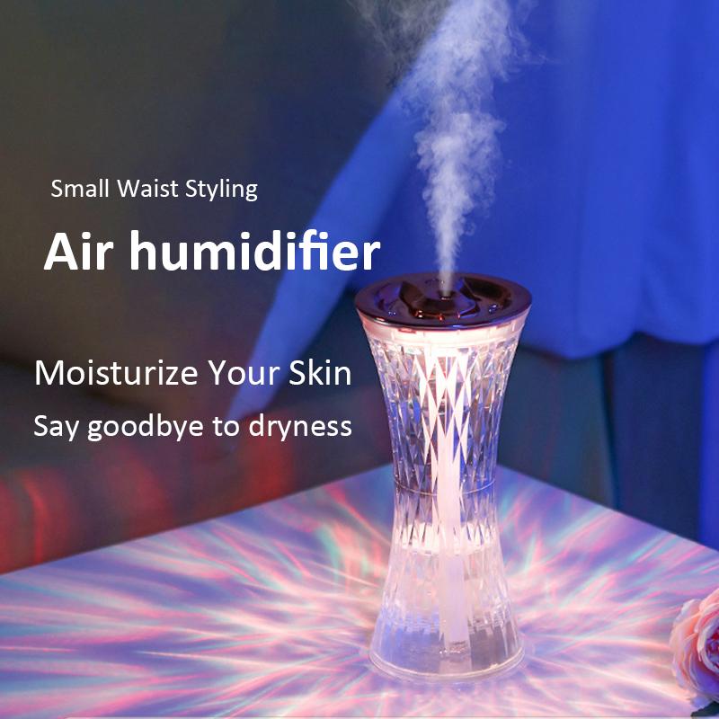 

Увлажнитель воздуха Nano Mist для спальни, офиса и детской комнаты, бесшумный увлажнитель воздуха, дизайн с небольшой талией