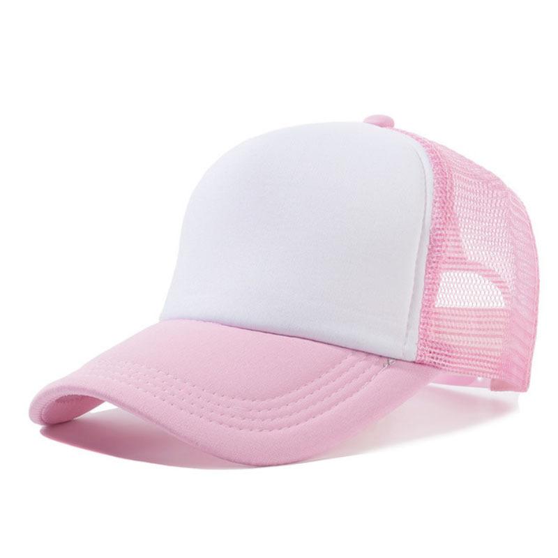 Fashion Men Baseball Cap Blank Mesh Camouflage Solid Color Hip Hop Hat Outdoor Sports Unisex Summer Hat Trucker Caps Unisex
