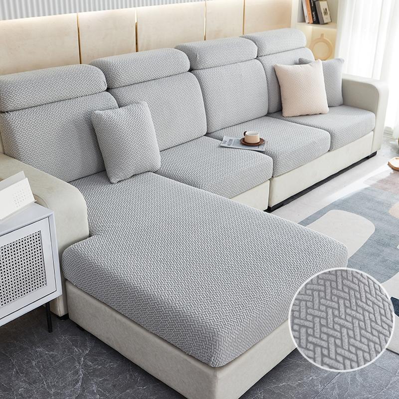 Husă de pernă groasă Huse de canapea montate pentru sufragerie Huse de scaun jacquard elastice lavabile Protector de mobilier canapea secțională