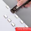 Colorful Metal Clip for Binding, Organizing Papers, and Boosting Dovetail Files