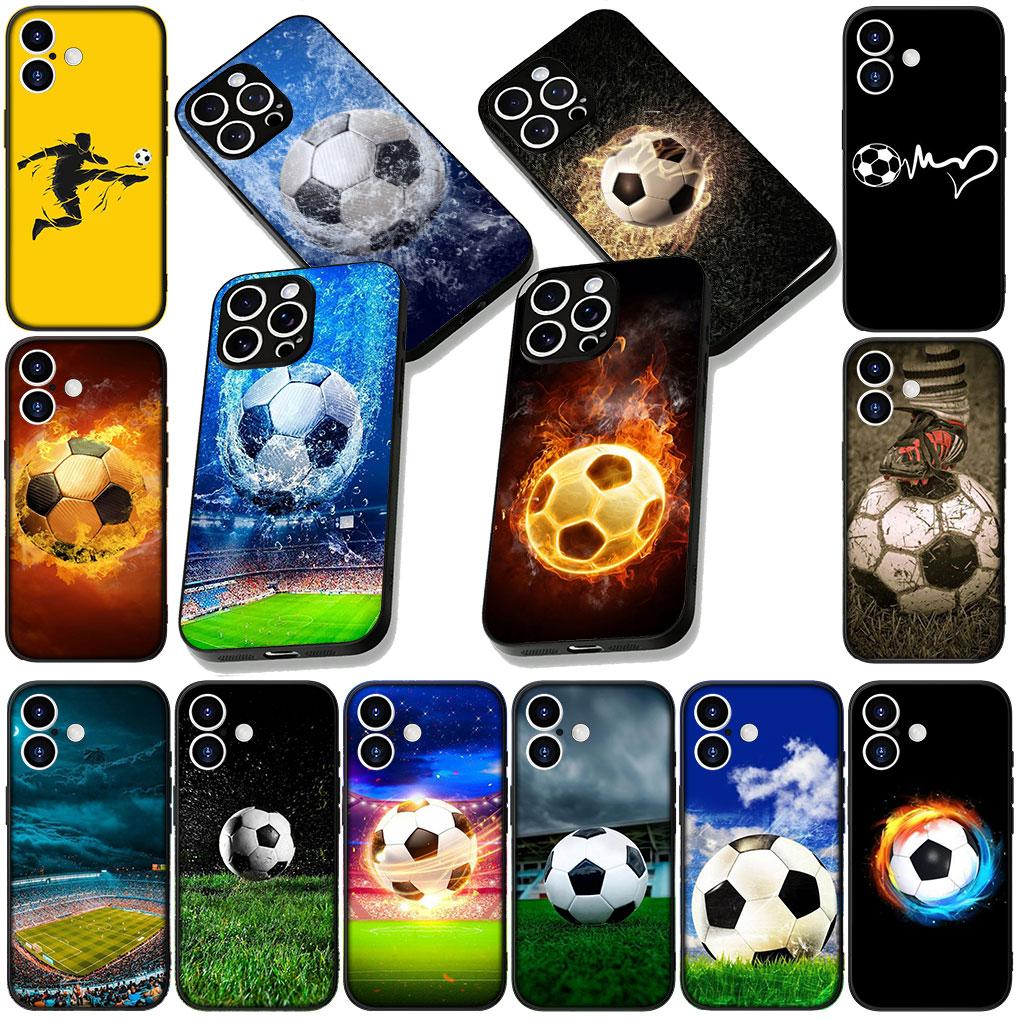 Soft Cover for Samsung Galaxy S22 S21 S20 FE Ultra Plus A35 A36 A55 A37 A33 A34 A57 Coque Phone Case Sunset Football Fans